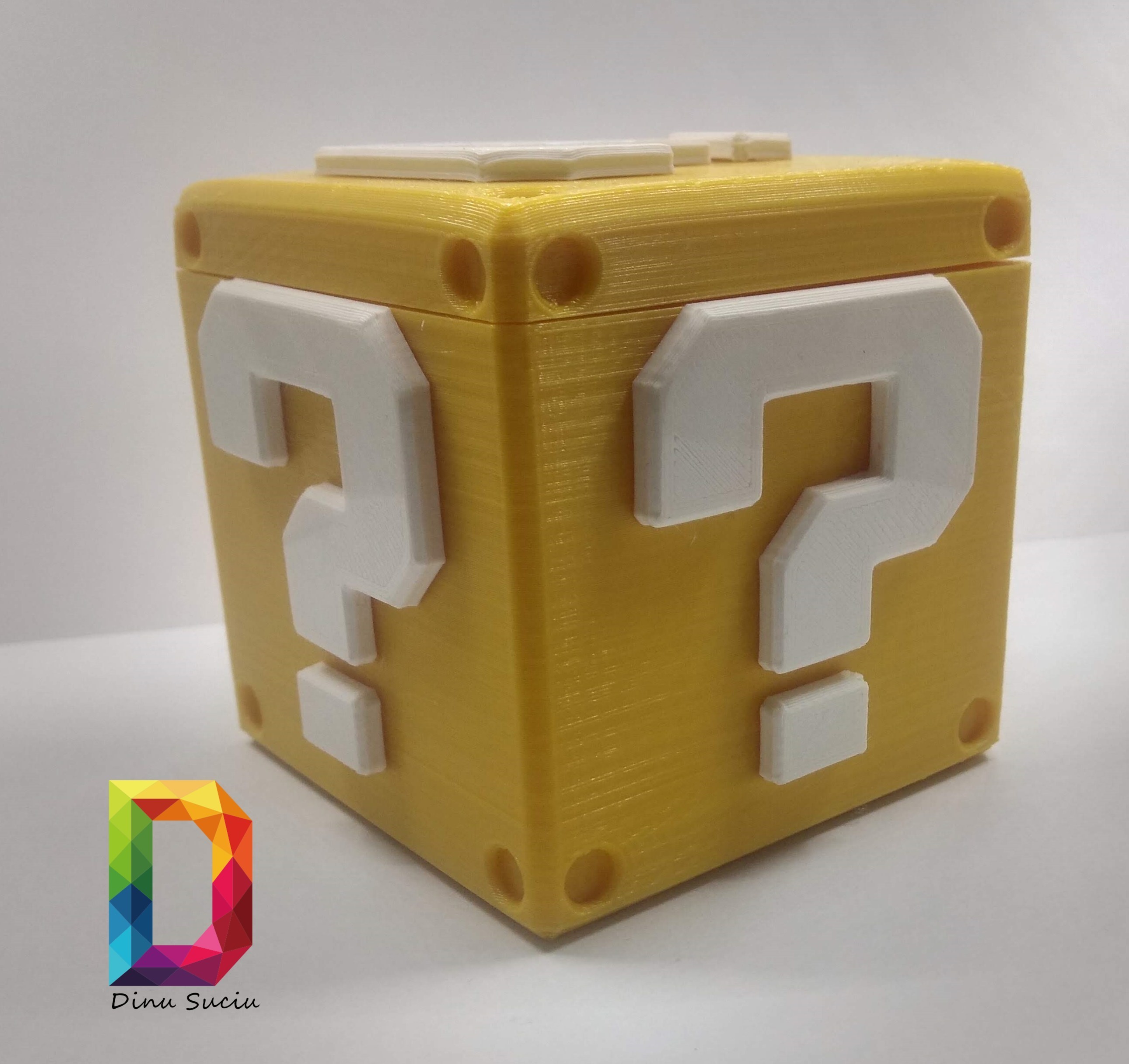 Download free STL file Question box Super Mario • 3D printing template